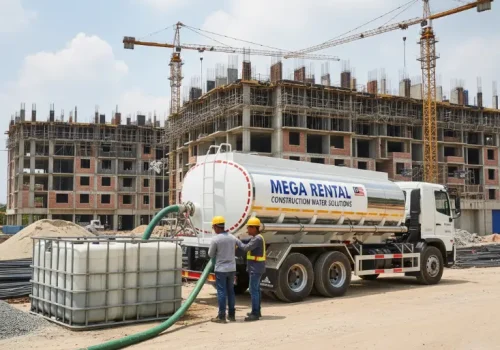 Construction Water-Tanker Rental